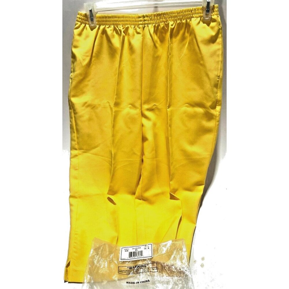 Sara Morgan Capri Pants Yellow Size 14A